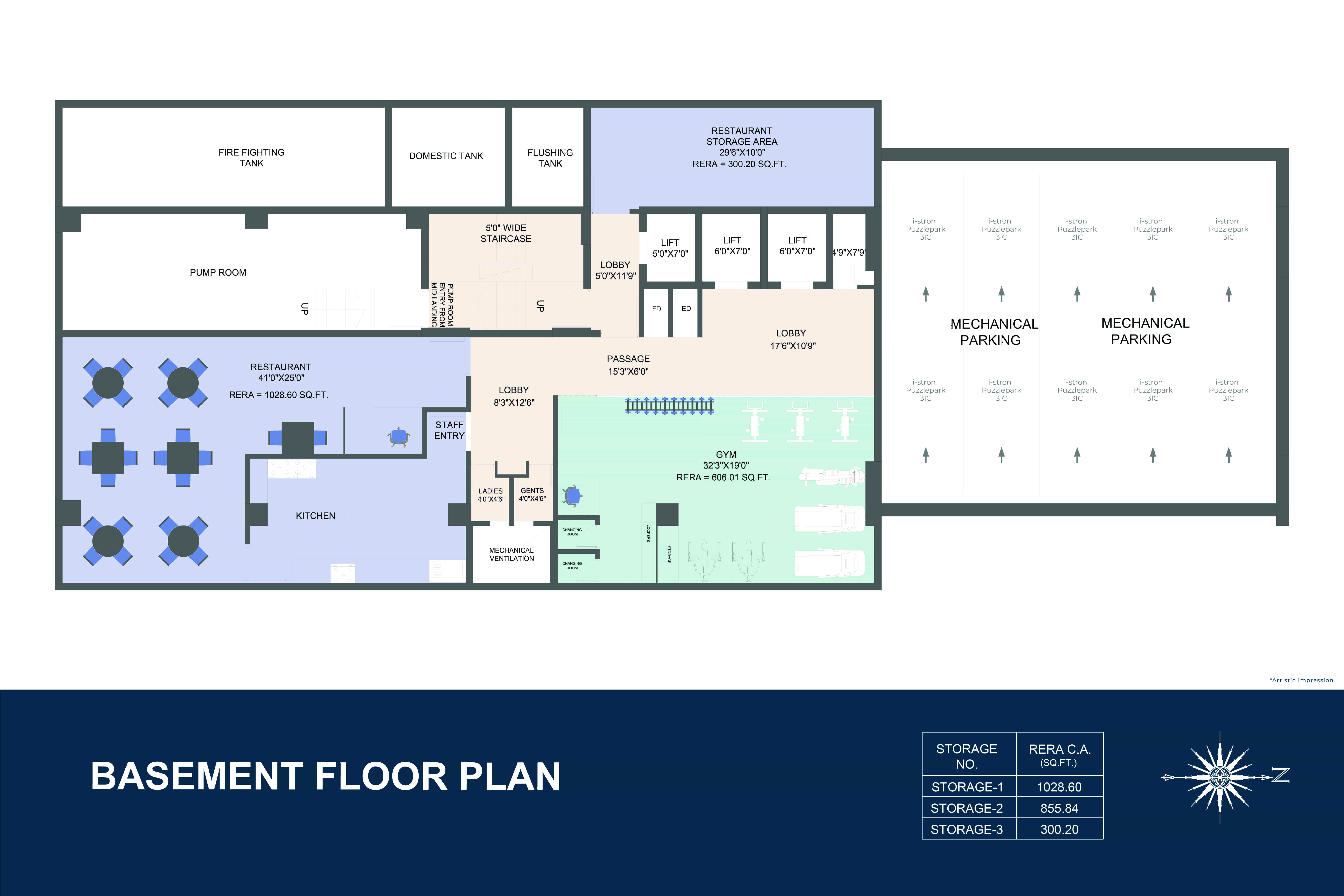 Basement Floor Plan